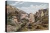 The Landslip, Lyme Regis-Alfred Robert Quinton-Stretched Canvas