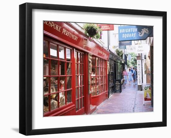 The Lanes, Brighton, East Sussex, England, United Kingdom-Roy Rainford-Framed Photographic Print