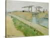 The Langlois Bridge, March 1888-Vincent van Gogh-Stretched Canvas