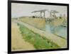 The Langlois Bridge, March 1888-Vincent van Gogh-Framed Giclee Print