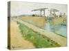 The Langlois Bridge-Vincent van Gogh-Stretched Canvas