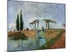 The Langlois Drawbridge-Vincent van Gogh-Mounted Art Print