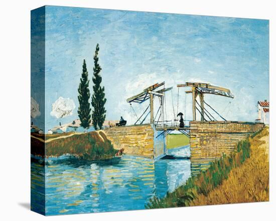 The Langlois Drawbridge-Vincent van Gogh-Stretched Canvas