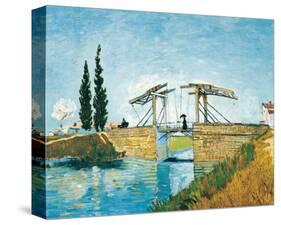 The Langlois Drawbridge-Vincent van Gogh-Stretched Canvas