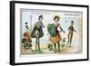 The Language of Flowers, Nasturtium, Indifference, C1900-null-Framed Giclee Print