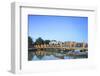 The Lantern Bridge over the Thu Bon River in the historic centre, Hoi An, UNESCO World Heritage Sit-Alex Robinson-Framed Photographic Print