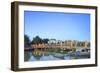 The Lantern Bridge over the Thu Bon River in the historic centre, Hoi An, UNESCO World Heritage Sit-Alex Robinson-Framed Photographic Print