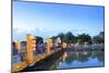 The Lantern Bridge over the Thu Bon River in the historic centre, Hoi An, UNESCO World Heritage Sit-Alex Robinson-Mounted Photographic Print