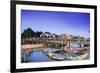 The Lantern Bridge over the Thu Bon River in the historic centre, Hoi An, UNESCO World Heritage Sit-Alex Robinson-Framed Photographic Print