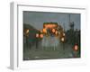 The Lantern Parade c.1918-Thomas Cooper Gotch-Framed Giclee Print