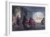 The Lantern Slide Show (Colour Etching)-Paul Sandby-Framed Giclee Print