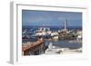 The Lanterna , the Oldest Working Lighthouse in the World, from Castelletto Viewpoint-Mark Sunderland-Framed Photographic Print