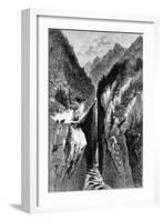 The Lantzan-Kiang-Hogg's Gorge, C1890-null-Framed Giclee Print