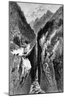 The Lantzan-Kiang-Hogg's Gorge, C1890-null-Mounted Giclee Print