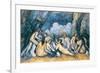 The Large Bathers, circa 1900-05-Paul Cézanne-Framed Giclee Print