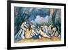 The Large Bathers, circa 1900-05-Paul Cézanne-Framed Giclee Print