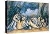 The Large Bathers, circa 1900-05-Paul Cézanne-Stretched Canvas
