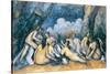 The Large Bathers, circa 1900-05-Paul Cézanne-Stretched Canvas