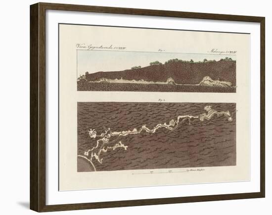 The Large Cave of Baradla Near Aggtelek in Hungary-null-Framed Giclee Print