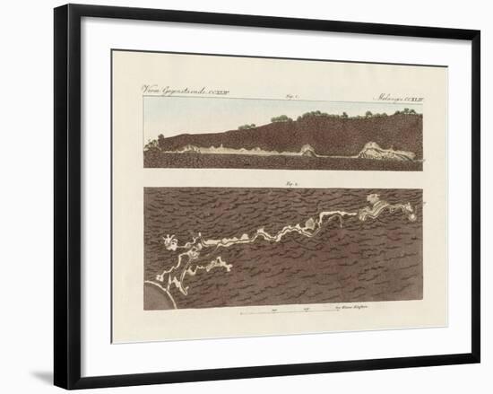 The Large Cave of Baradla Near Aggtelek in Hungary-null-Framed Giclee Print