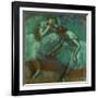 The Large Green Dancers, 1898-1900-Edgar Degas-Framed Giclee Print