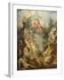 The Large Last Judgement, 1617-Peter Paul Rubens-Framed Giclee Print