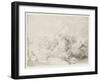 The Large Lion Hunt, 1641-Rembrandt van Rijn-Framed Giclee Print