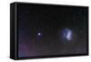 The Large Magellanic Cloud and Bright Star Canopus-null-Framed Stretched Canvas