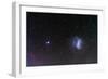 The Large Magellanic Cloud and Bright Star Canopus-null-Framed Photographic Print