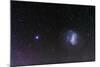 The Large Magellanic Cloud and Bright Star Canopus-null-Mounted Photographic Print