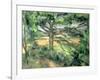 The Large Pine, 1895-97-Paul Cézanne-Framed Giclee Print