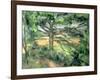 The Large Pine, 1895-97-Paul Cézanne-Framed Giclee Print