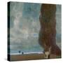 The Large Poplar Tree (II) or Coming Storm-Gustav Klimt-Stretched Canvas