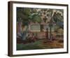 The Large Tree-Paul Gauguin-Framed Giclee Print