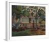 The Large Tree-Paul Gauguin-Framed Giclee Print