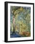 The Large Willow at Giverny, 1918-Claude Monet-Framed Giclee Print