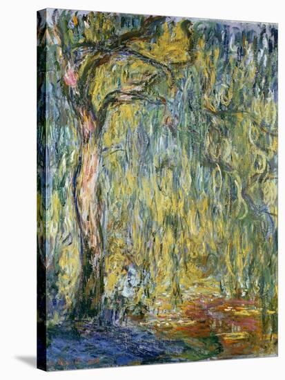The Large Willow at Giverny, 1918-Claude Monet-Stretched Canvas