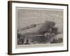 The Largest Ship in the World, the Launch of the Steamer Oceanic at Belfast-Joseph Nash-Framed Giclee Print