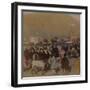 'The Larisa, or ancient Citadel (950 ft. high) W. from Market Place, Argos, Greece', 1903-Elmer Underwood-Framed Photographic Print