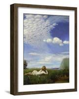 The Lark, 1882/83-Paul von Szinyei-Merse-Framed Giclee Print