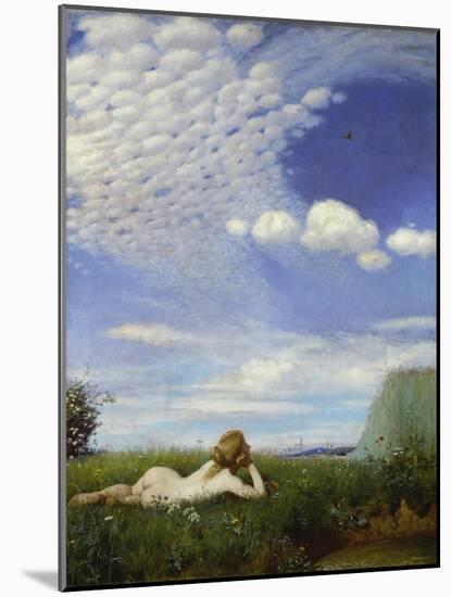 The Lark, 1882/83-Paul von Szinyei-Merse-Mounted Giclee Print