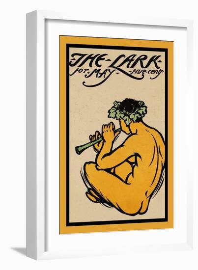 The Lark for May-Bruce Porter-Framed Art Print