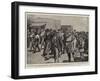 The Last Attack on Mafeking, Bsa Police Escorting Boer Prisoners to the Lock-Up-Henry Marriott Paget-Framed Giclee Print