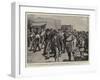 The Last Attack on Mafeking, Bsa Police Escorting Boer Prisoners to the Lock-Up-Henry Marriott Paget-Framed Giclee Print