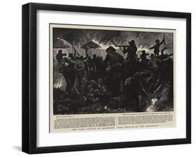 The Last Attack on Mafeking, Good Service by the Baralongs-Gordon Frederick Browne-Framed Giclee Print