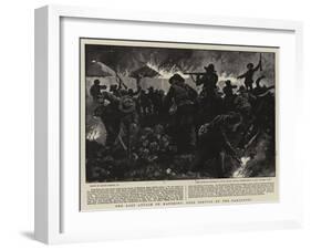 The Last Attack on Mafeking, Good Service by the Baralongs-Gordon Frederick Browne-Framed Giclee Print