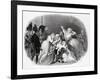 The Last Audience of Louis XVI and His Family-null-Framed Giclee Print