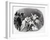 The Last Audience of Louis XVI and His Family-null-Framed Giclee Print