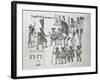 The Last Aztec Emperor Cuauhtemoc Surrenders, Plate-Spanish School-Framed Giclee Print