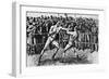 The Last Bare-Knuckle Fight, Farnborough, Hampshire, 17th April 1860-null-Framed Premium Giclee Print